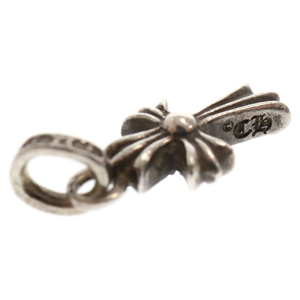 CHROME HEARTS(クロムハーツ) CRS BBYFAT P SAP ベイビーファットクロス PAVEサファイア ペンダントトップ シルバー BCA236