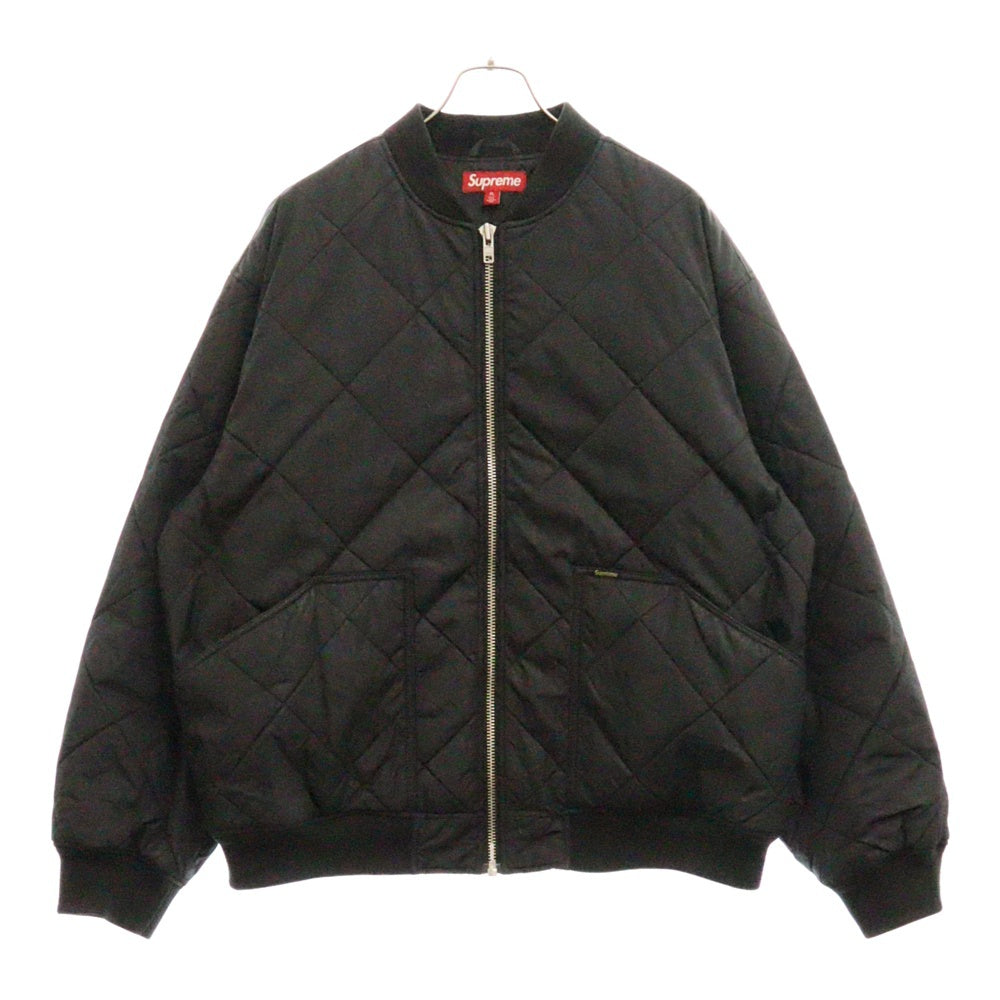 SUPREME(シュプリーム) 24AW AOI Quilted Work Jacket バック刺繍 キルチィング ジャケット ブラック