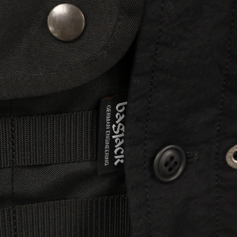 eYe COMME des GARCONS JUNYA WATANABE MAN(アイ コム デ ギャルソン ジュンヤ ワタナベ マン) 25SS Bagjack Wネーム ブルゾン リバーシブル ジャケット ブラック WO-J901-100-1-4