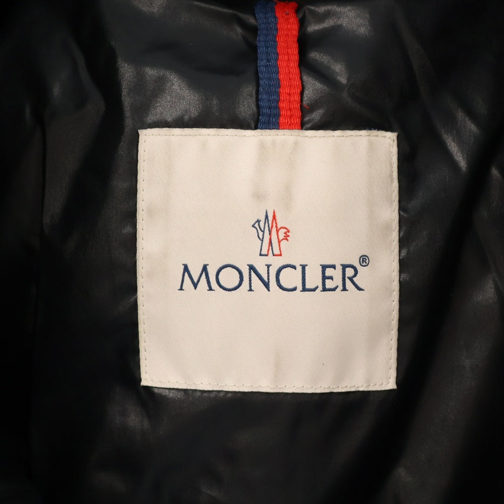 MONCLER(モンクレール) BRUEL ロゴ刺繍 ダウンジャケット ブラック E20914182685