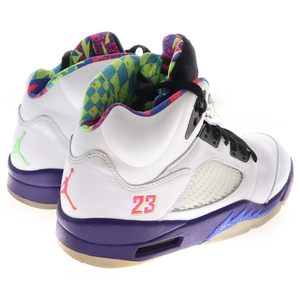 NIKE(ナイキ) AIR JORDAN5 RETRO ALTERNATE BEL-AIR DB3335-100 エアジョーダン5 レトロ ハイカットスニーカー ベルエア ホワイト US9.5/27.5cm