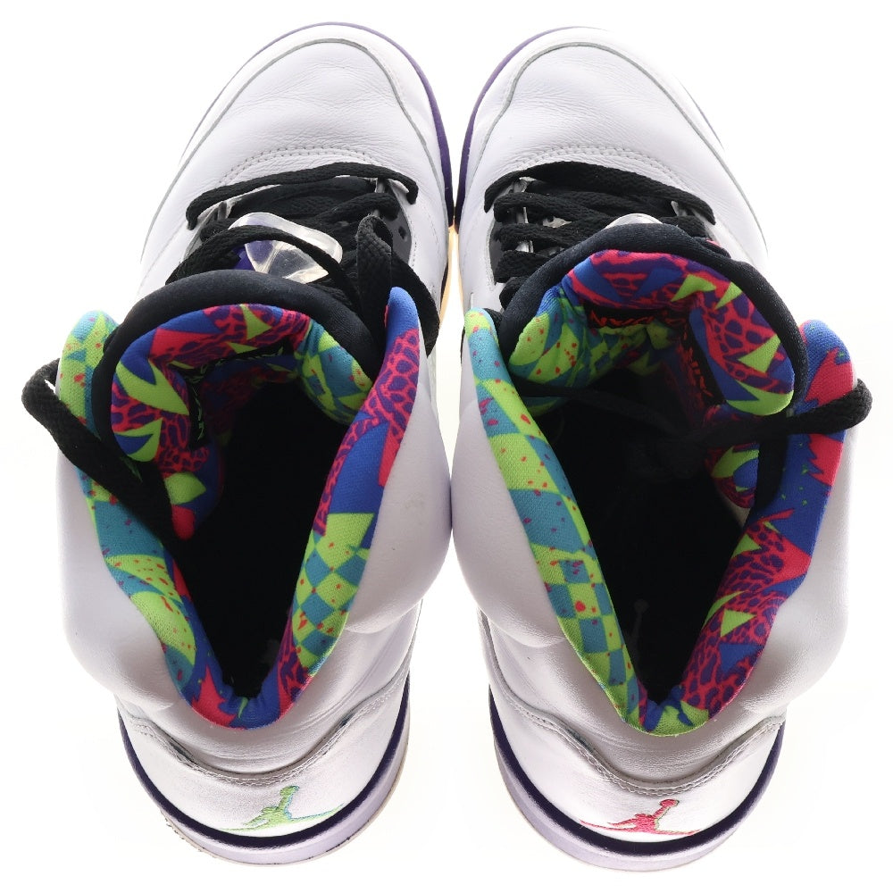 NIKE(ナイキ) AIR JORDAN5 RETRO ALTERNATE BEL-AIR DB3335-100 エアジョーダン5 レトロ ハイカットスニーカー ベルエア ホワイト US9.5/27.5cm