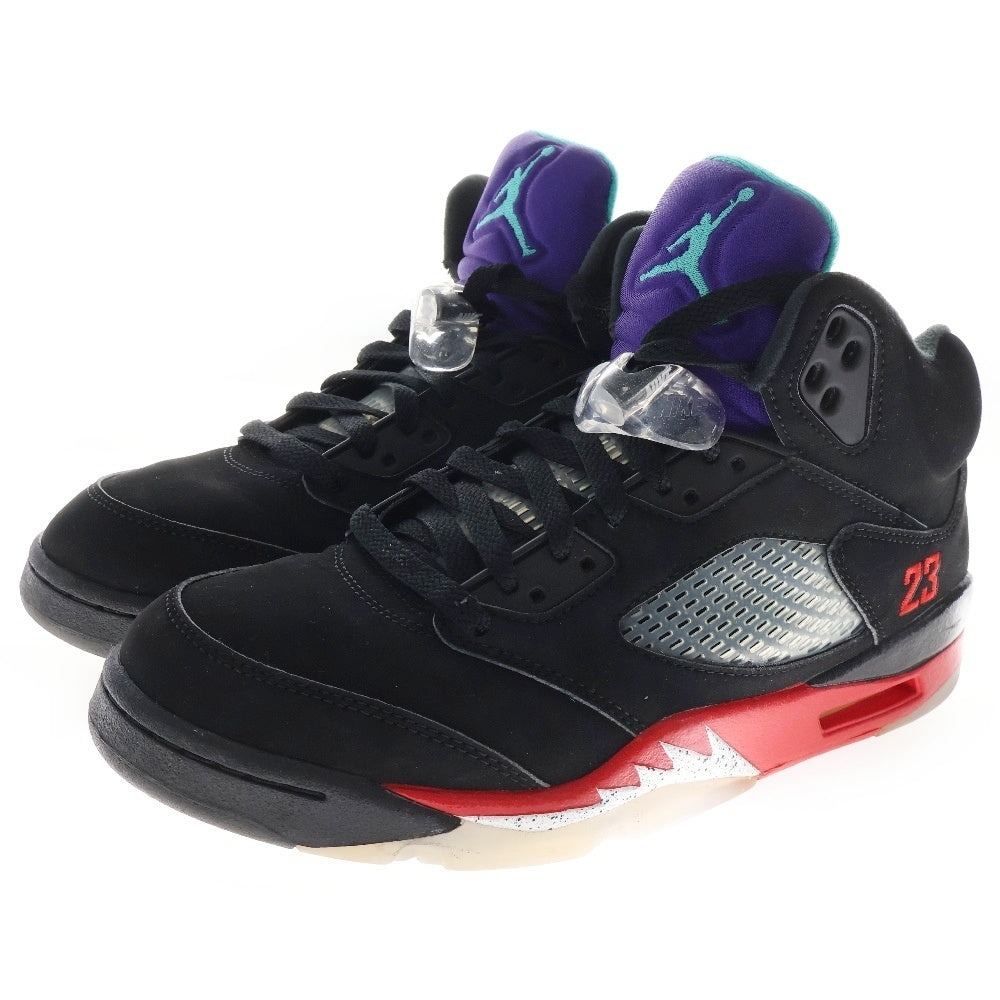 NIKE(ナイキ) AIR JORDAN5 RETRO TOP3 CZ1786-001 エアジョーダン5 トップ3 ハイカットスニーカー ブラック US8.5/26.5cm