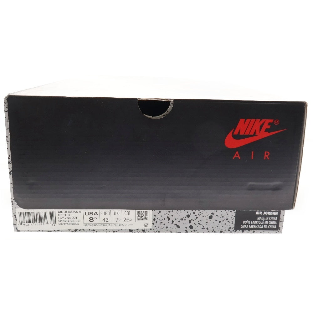 NIKE(ナイキ) AIR JORDAN5 RETRO TOP3 CZ1786-001 エアジョーダン5 トップ3 ハイカットスニーカー ブラック US8.5/26.5cm