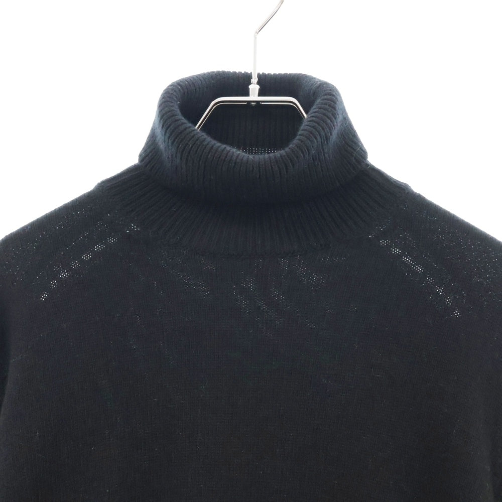 CELINE(セリーヌ) 馬車刺繍 カシミヤ タートルネックニット ブラック レディース 2A88T207O