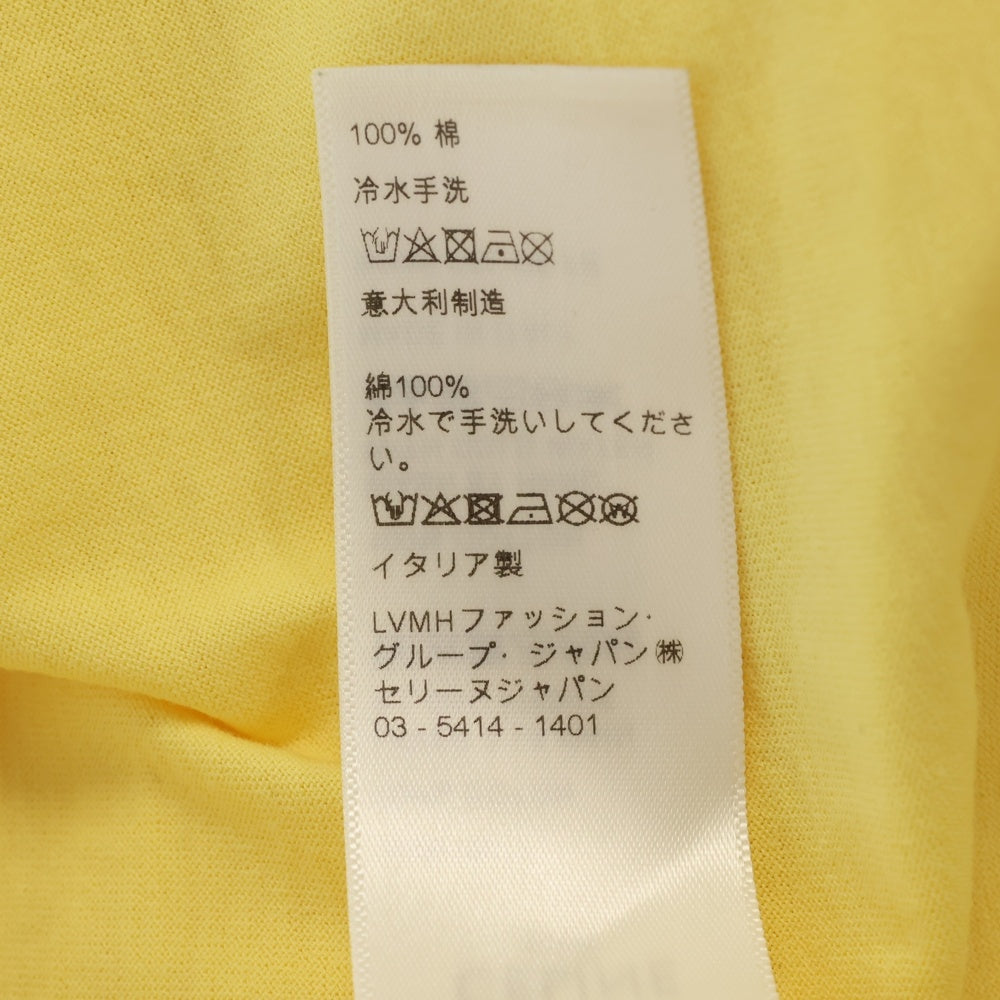 CELINE(セリーヌ) Loose S/S Tee フロントロゴルーズ半袖Tシャツ イエロー 2X681501F