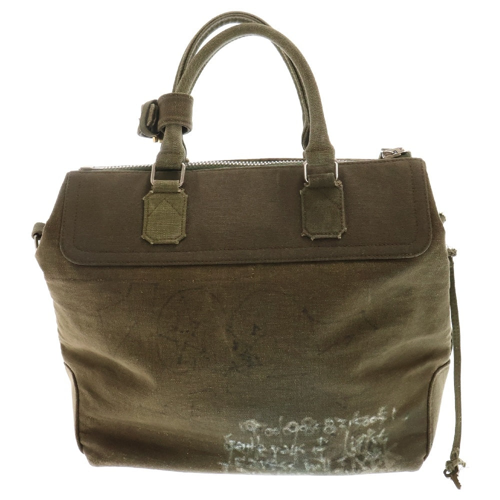 READY MADE(レディメイド) GYM BAG U.S ARMY DUFFLE BAG ジムバッグ ワッペン 2Way ショルダーバッグ グリーン