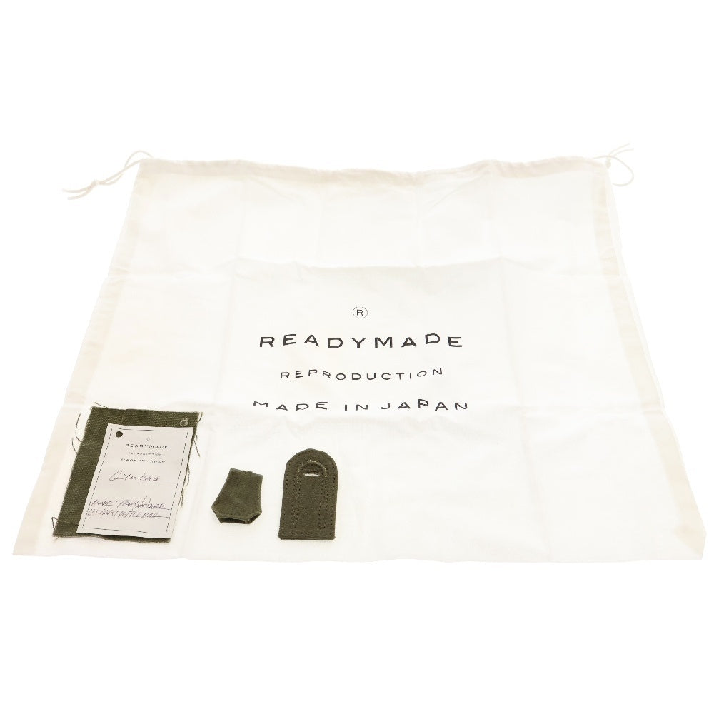 READY MADE(レディメイド) GYM BAG U.S ARMY DUFFLE BAG ジムバッグ ワッペン 2Way ショルダーバッグ グリーン