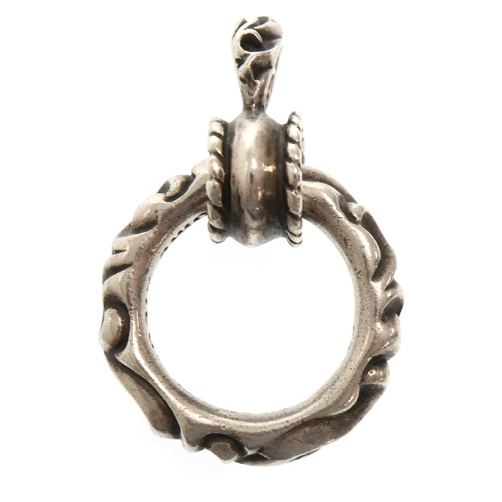 CHROME HEARTS(クロムハーツ) EYWR LOOP SCRL BAND アイウェアループ スクロールバンド ネックレストップ シルバー