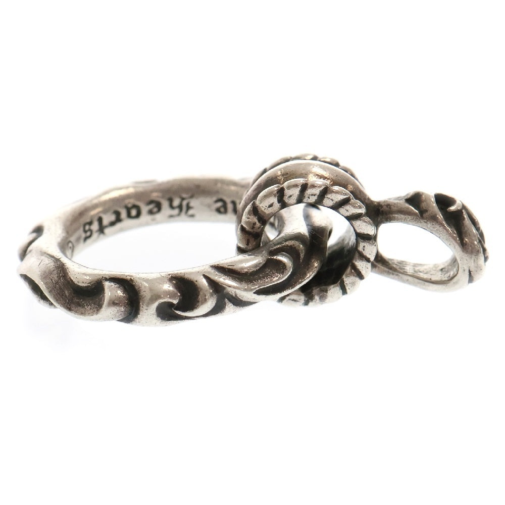 CHROME HEARTS(クロムハーツ) EYWR LOOP SCRL BAND アイウェアループ スクロールバンド ネックレストップ シルバー