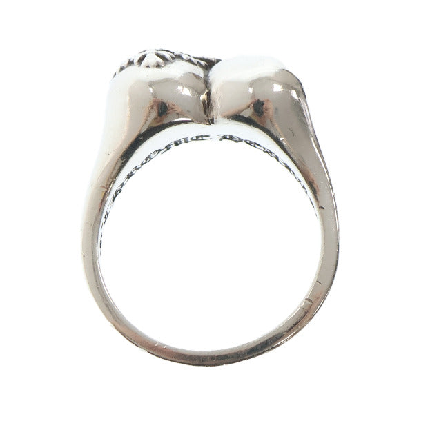 CHROME HEARTS(クロムハーツ) R.I.P HEART RING セメタリークロス ハートリング シルバー