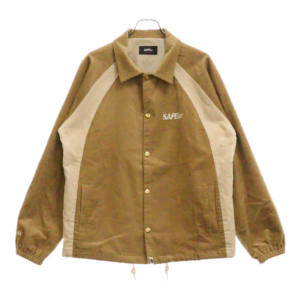 SAPEur(サプール) Corduroy Jacket コーデュロイ ジャケット ベージュ