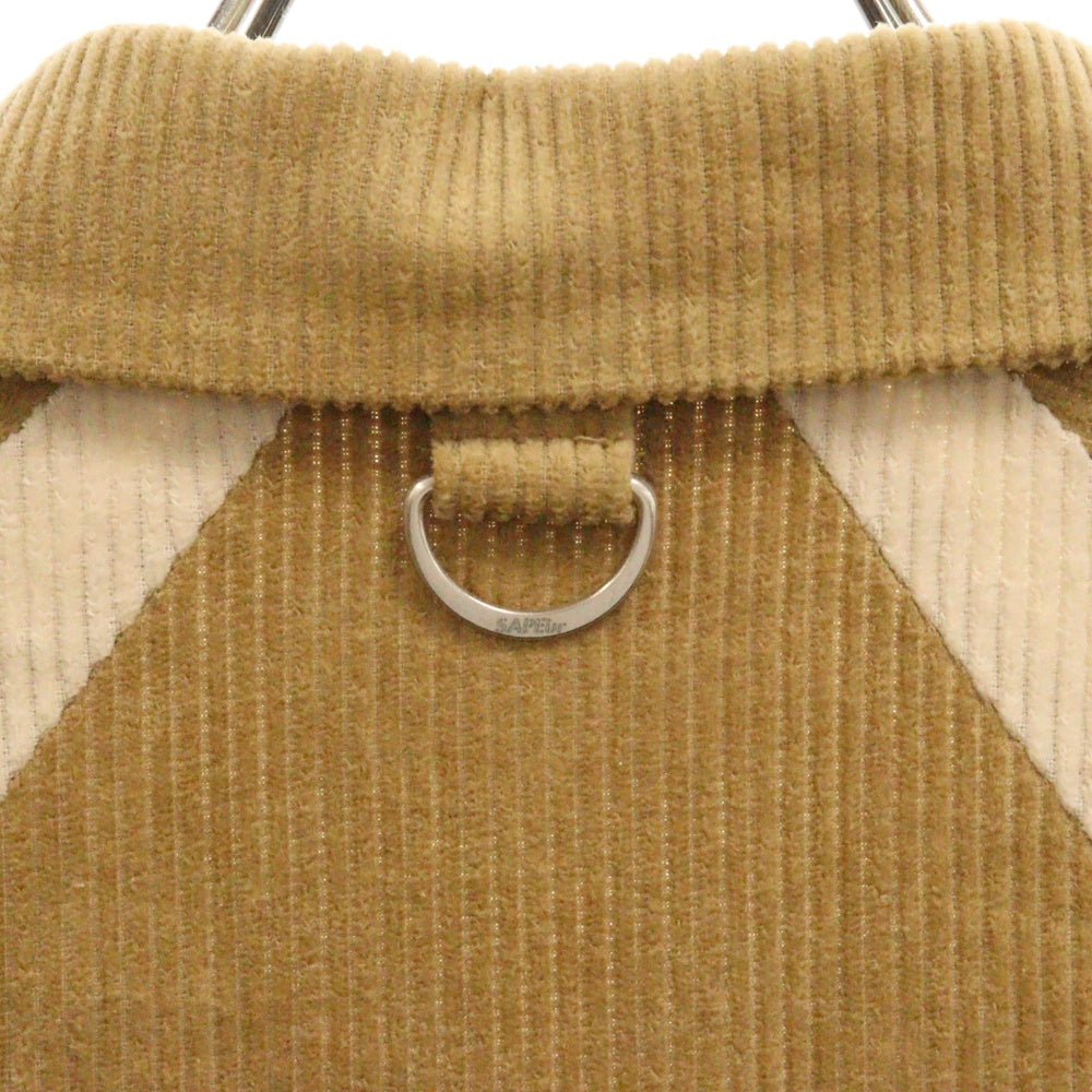 SAPEur(サプール) Corduroy Jacket コーデュロイ ジャケット ベージュ