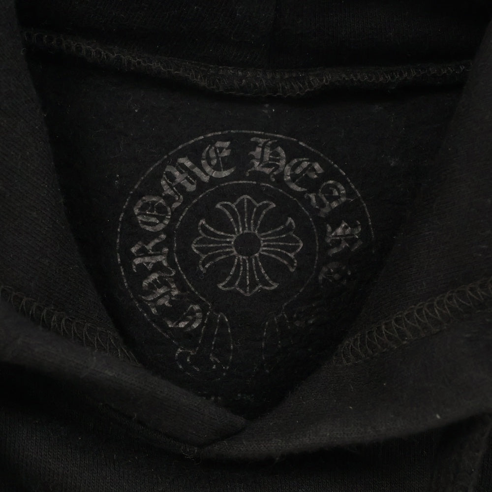 CHROME HEARTS(クロムハーツ) SWTSHRT PLVR ロサンゼルス限定ホースシュープリントプルオーバーパーカー ブラック
