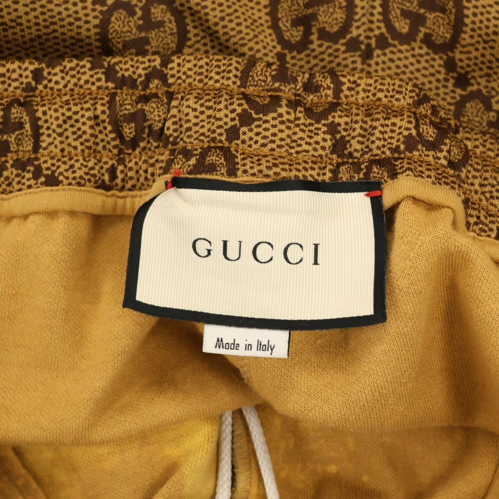 GUCCI(グッチ) 18AW GG Technical Jersey Track Pants GG総柄テクニカルジャージトラックパンツ ブラウン 523489 X9V35