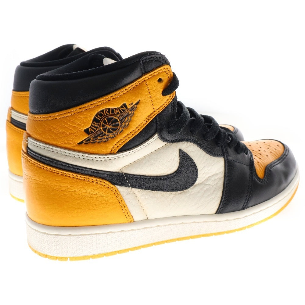 NIKE(ナイキ) AIR JORDAN 1 HIGH OG Taxi 555088-711 エアジョーダン 1 タクシー ハイカットスニーカー イエロー/ブラック US10/28.0cm