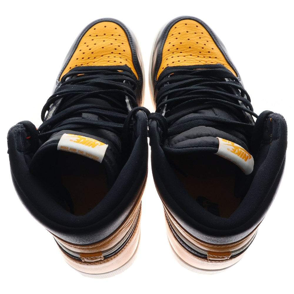 NIKE(ナイキ) AIR JORDAN 1 HIGH OG Taxi 555088-711 エアジョーダン 1 タクシー ハイカットスニーカー イエロー/ブラック US10/28.0cm