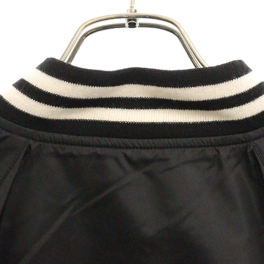 CELINE(セリーヌ) 22SS バックロゴ ナイロン テディジャケット ブラック 2W365495M