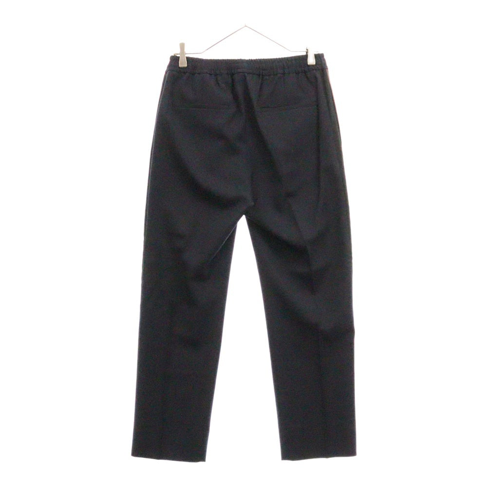 GIVENCHY(ジバンシィ) Slim Fit Pants スリム フィット ウール パンツ ネイビー BM507F1005