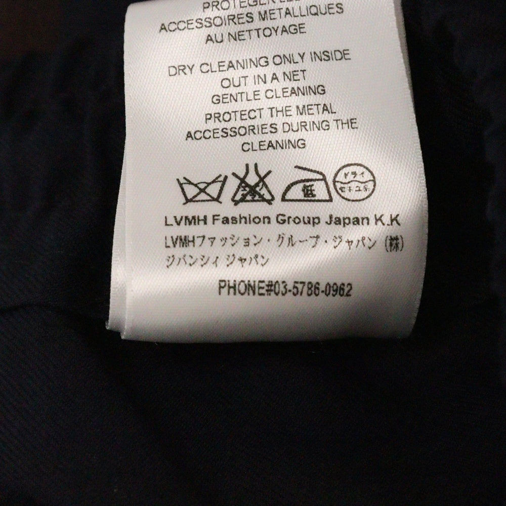 GIVENCHY(ジバンシィ) Slim Fit Pants スリム フィット ウール パンツ ネイビー BM507F1005
