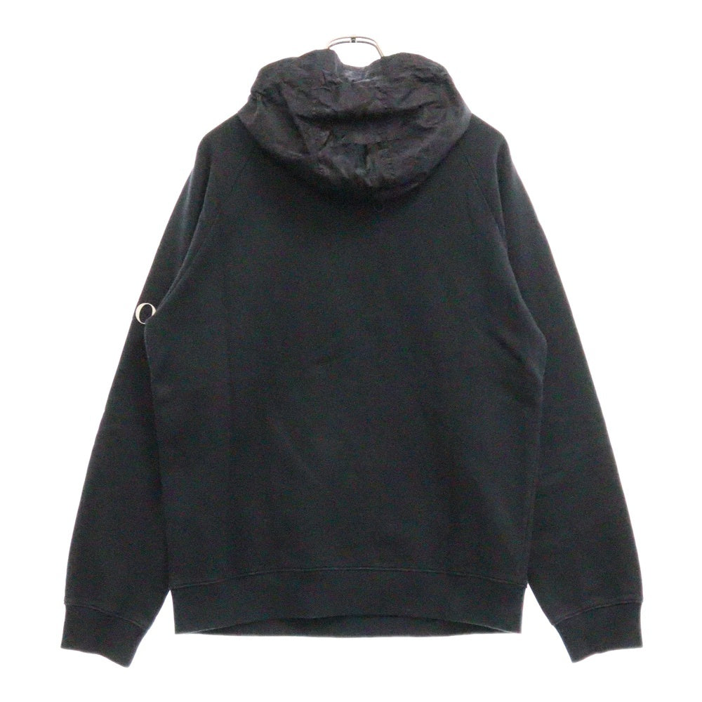 DIOR(ディオール) 21SS トロッター柄フード ハーフジップ パーカー ネイビー 113J406A0531