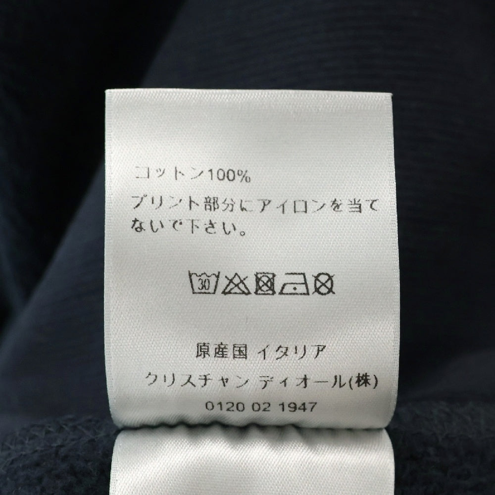 DIOR(ディオール) 20AW Atelier Logo Sweatshirt アトリエロゴプリント クルーネックスウェットトレーナー ネイビー 043J655A0531