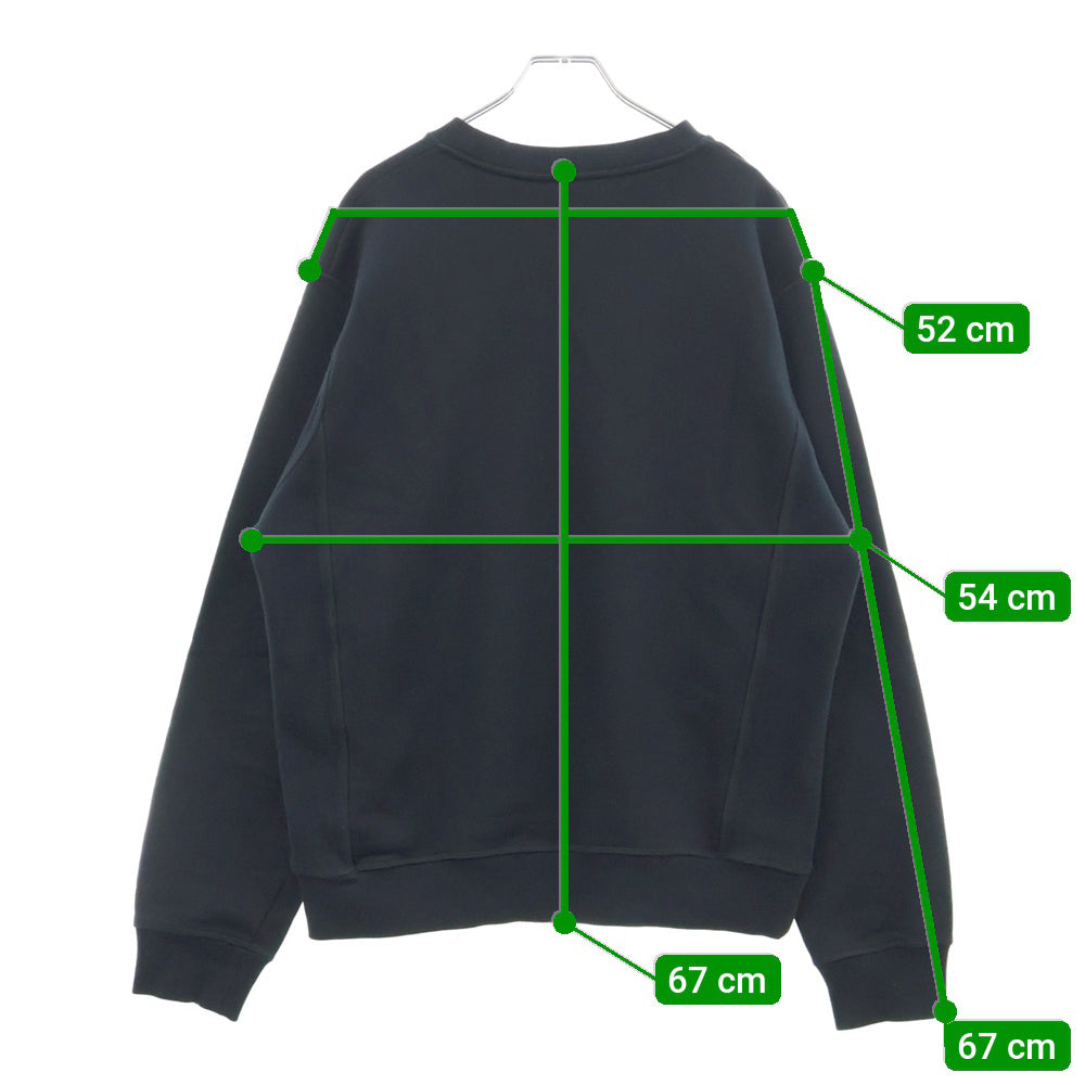 DIOR(ディオール) 20AW Atelier Logo Sweatshirt アトリエロゴプリント クルーネックスウェットトレーナー ネイビー 043J655A0531