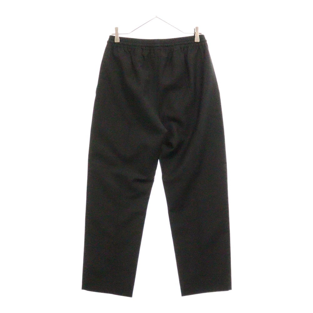 GIVENCHY(ジバンシィ) ドローストリング ストレート スラックスパンツ ブラック BM502L 100H