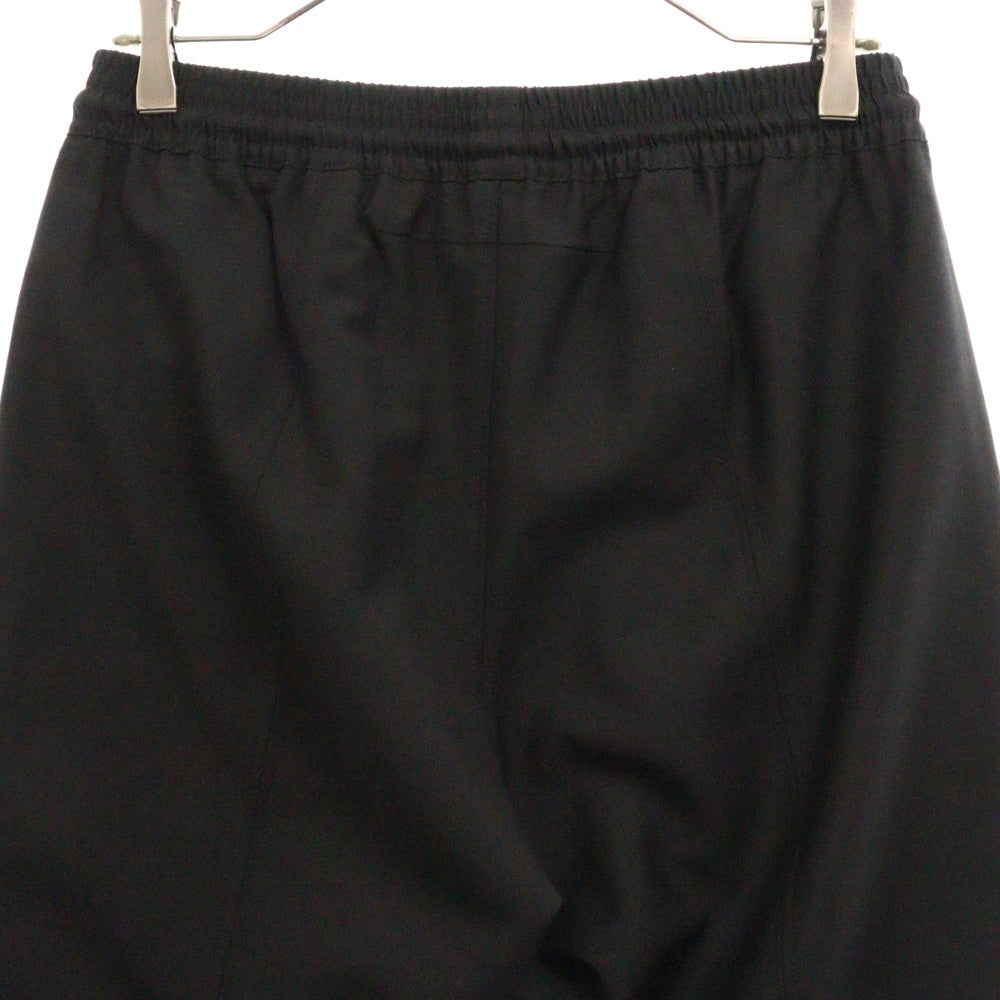 GIVENCHY(ジバンシィ) ドローストリング ストレート スラックスパンツ ブラック BM502L 100H