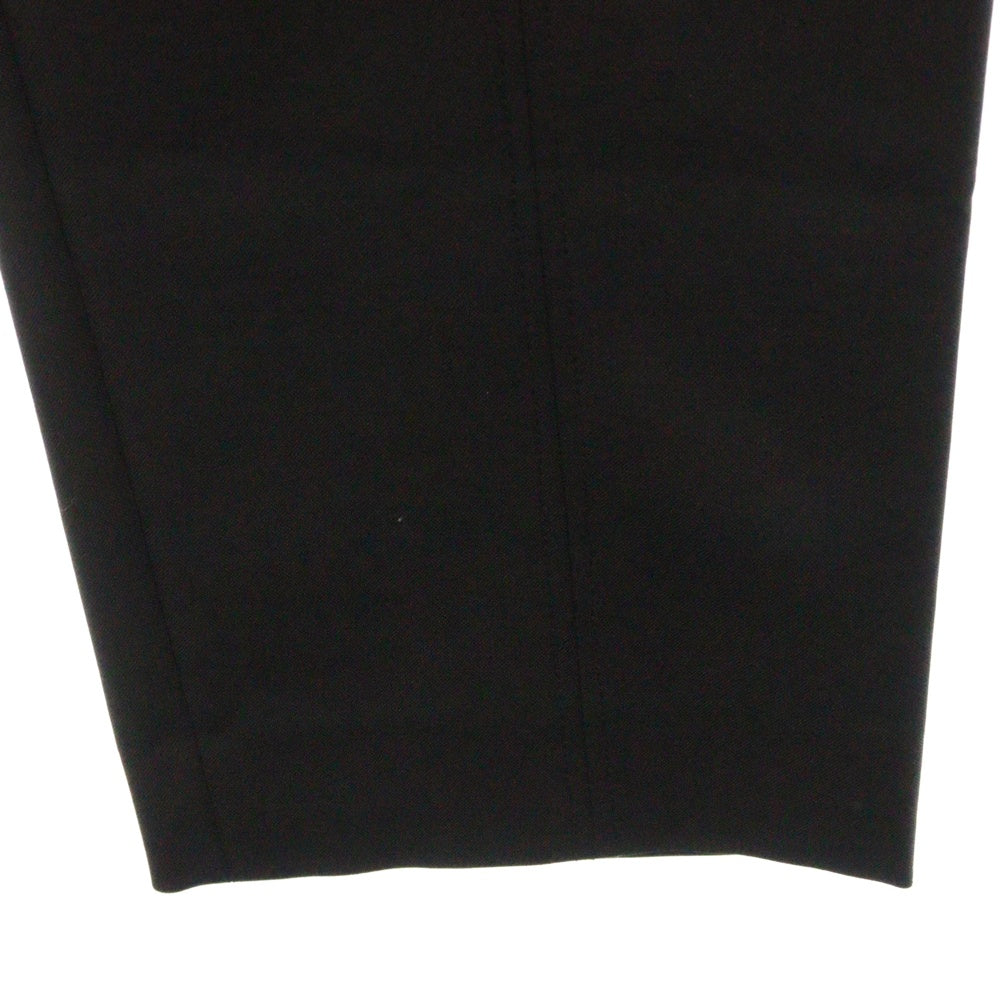 GIVENCHY(ジバンシィ) ドローストリング ストレート スラックスパンツ ブラック BM502L 100H