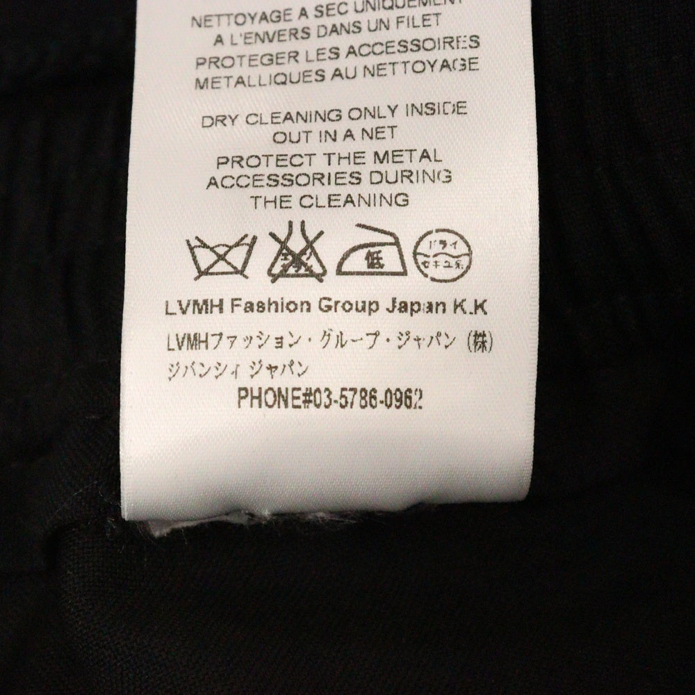 GIVENCHY(ジバンシィ) ドローストリング ストレート スラックスパンツ ブラック BM502L 100H