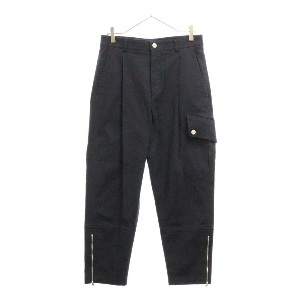 HERMES(エルメス) 裾ジップ カーゴパンツ ネイビー 22-5425
