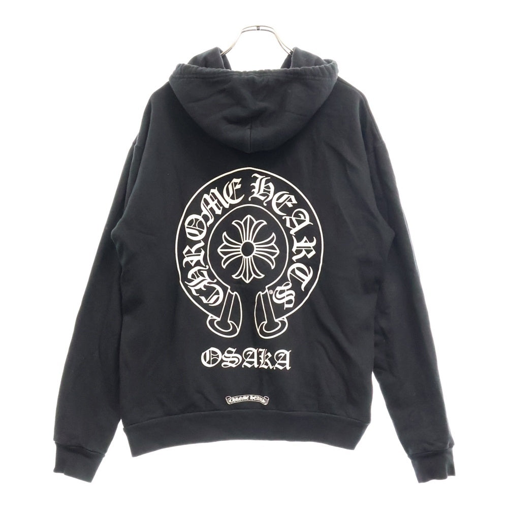 CHROME HEARTS(クロムハーツ) SWTSHRT PLVR OSAKA限定プリントプルオーバーパーカー ブラック