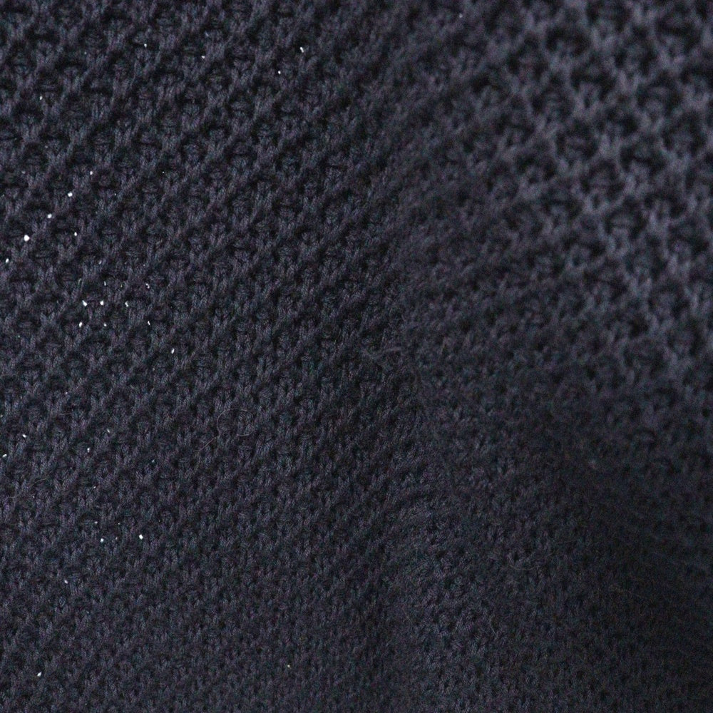 TAUPE(トープ) RAHBEN WAFFLE KNIT CARDIGAN ワッフルニット カーディガン ネイビー TPM22307001