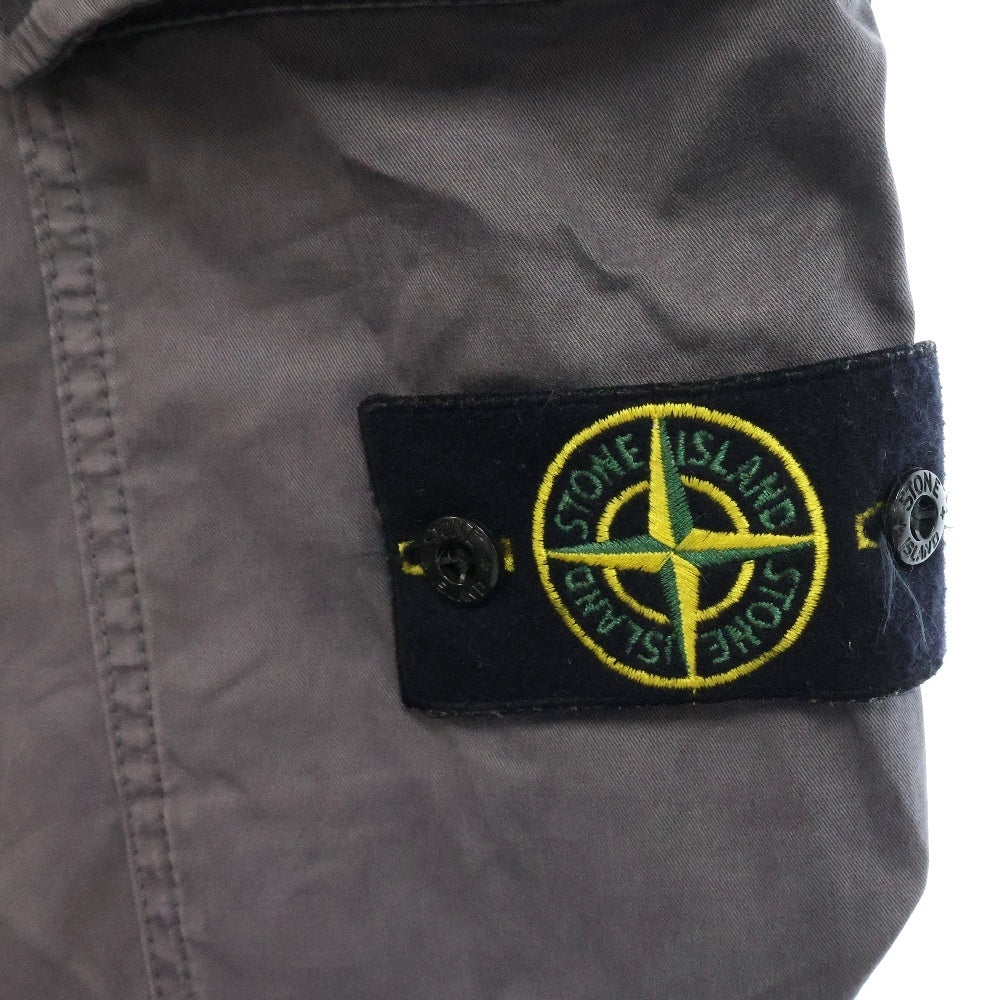 STONE ISLAND(ストーンアイランド) 21SS Pocket Cargo Pants ロゴワッペン付 カーゴパンツ グレー 741531419