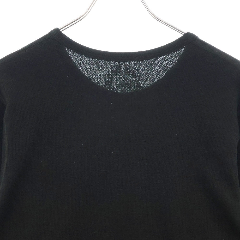 CHROME HEARTS(クロムハーツ) CH L S 1 Thermal 袖フローラルサーマル長袖カットソー ブラック