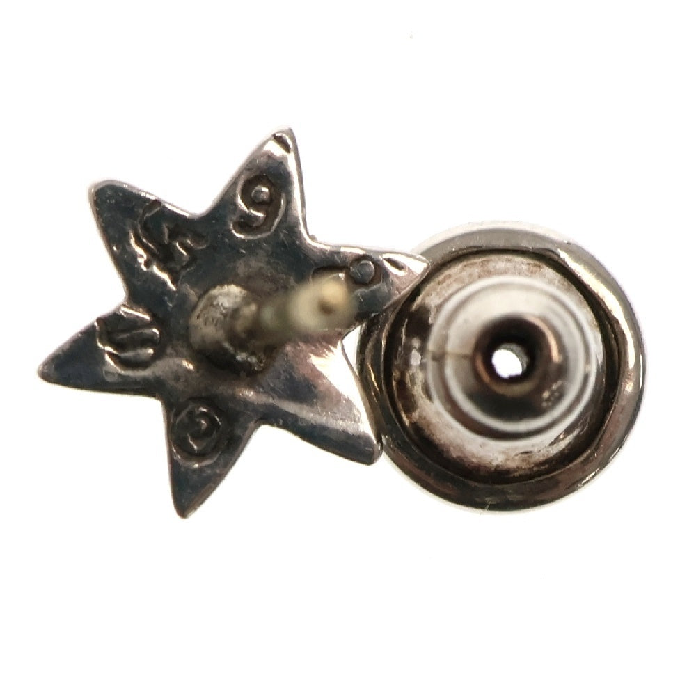CHROME HEARTS(クロムハーツ) CO STAR AFT DMND スタースタッド アフター 1ダイヤ シルバーピアス