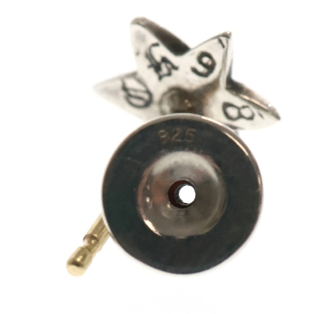 CHROME HEARTS(クロムハーツ) CO STAR AFT DMND スタースタッド アフター 1ダイヤ シルバーピアス