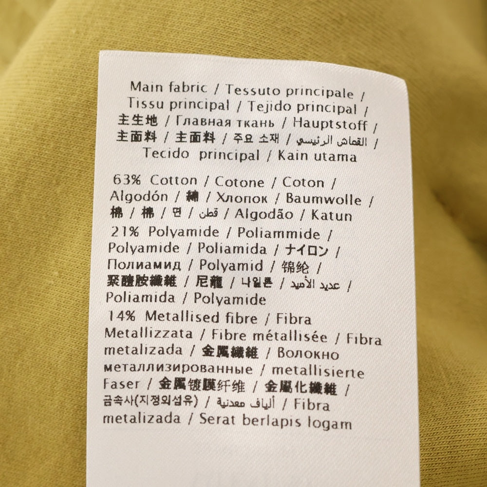 VALENTINO(ヴァレンチノ) フロントロゴチェーン スリッド レディース プルオーバーパーカー ゴールド 283MF20Y7PF
