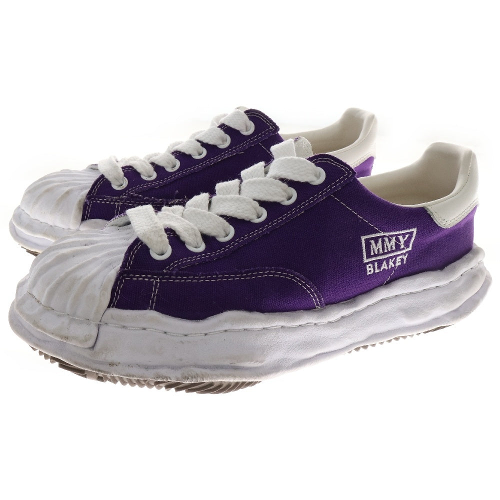 MAISON MIHARAYASUHIRO(メゾンミハラヤスヒロ) BLAKEY OG Sole Canvas Low-top Sneaker A08FW735 ブレイキー OG ソール キャンバス ロートップ スニーカー パープル