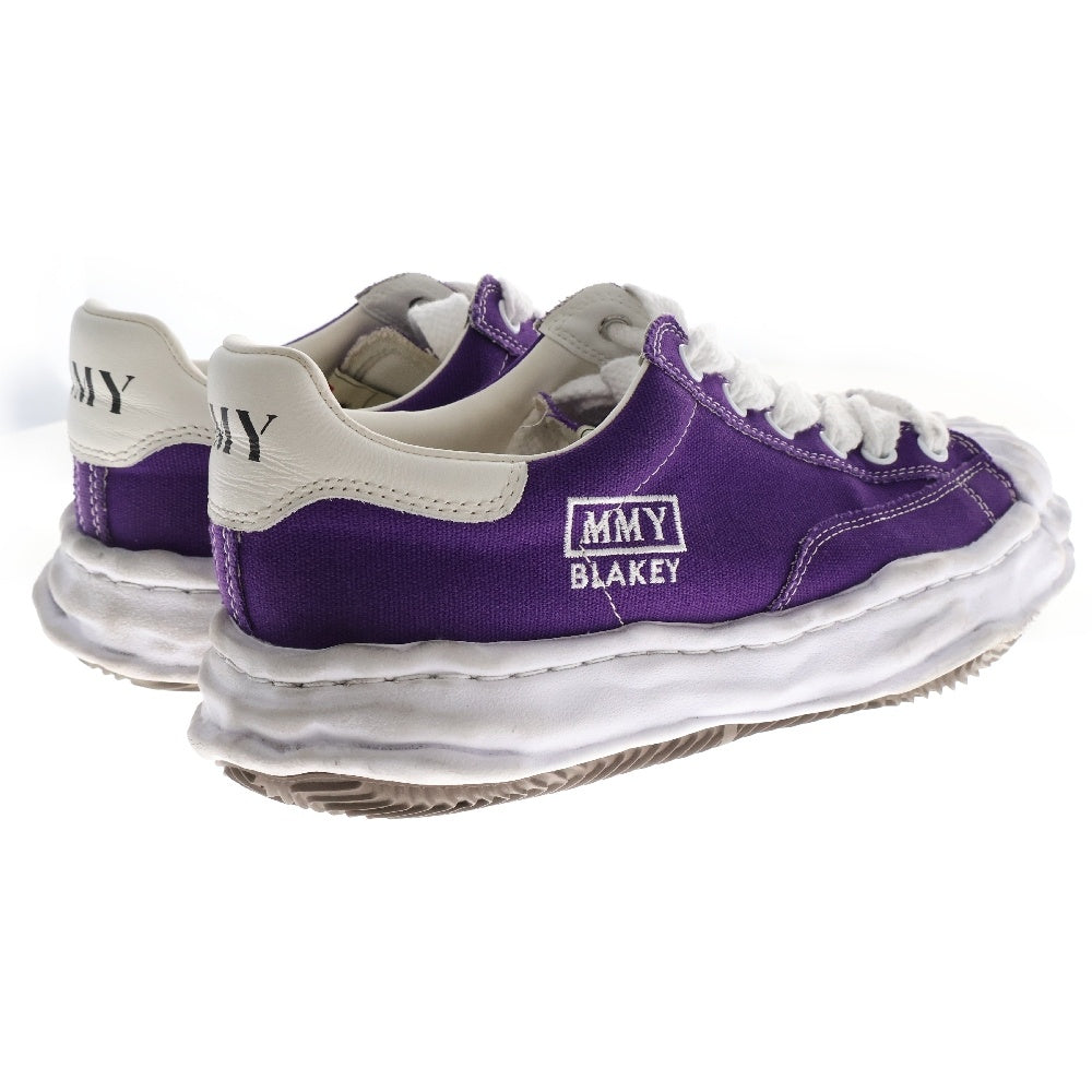 MAISON MIHARAYASUHIRO(メゾンミハラヤスヒロ) BLAKEY OG Sole Canvas Low-top Sneaker A08FW735 ブレイキー OG ソール キャンバス ロートップ スニーカー パープル