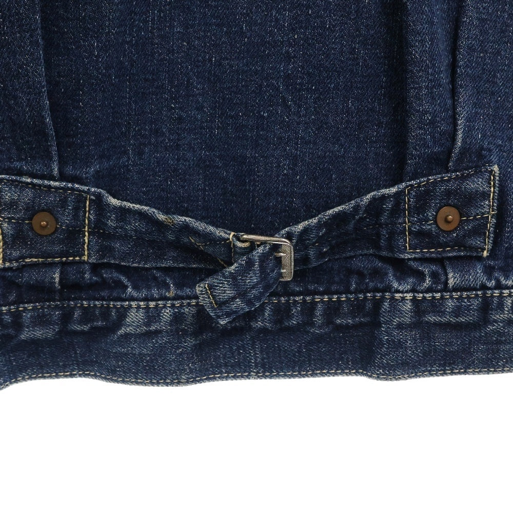 Levi's(リーバイス) 40s VINTAGE 1st 506XX 46MODEL 片面タブ BIG E ボタン裏刻無刻印 針刺しバックルバック ヤスリバックル デニムジャケット インディゴ