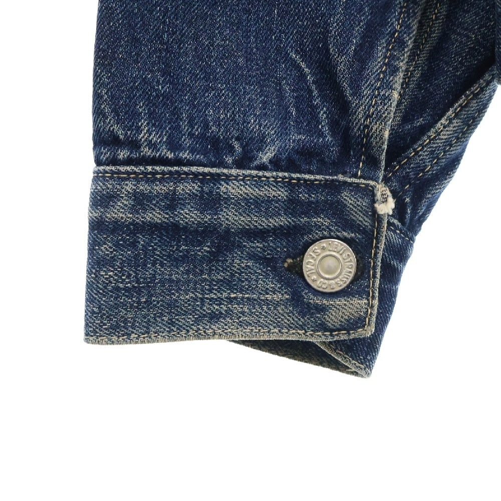 Levi's(リーバイス) 40s VINTAGE 1st 506XX 46MODEL 片面タブ BIG E ボタン裏刻無刻印 針刺しバックルバック ヤスリバックル デニムジャケット インディゴ