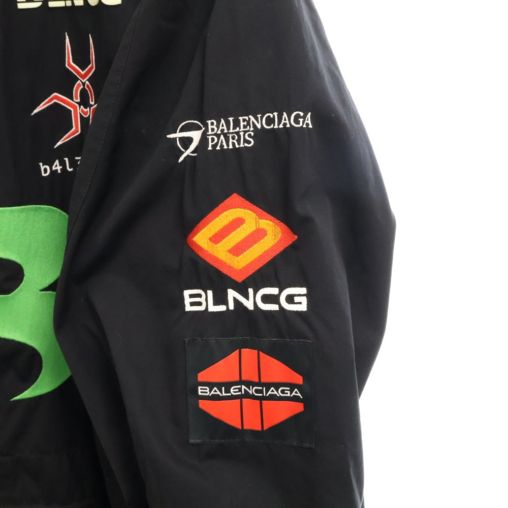 BALENCIAGA(バレンシアガ) 21AW Gamer Track Jacket オーバーサイズ トラックジャケット ブラック 663153 TIM39