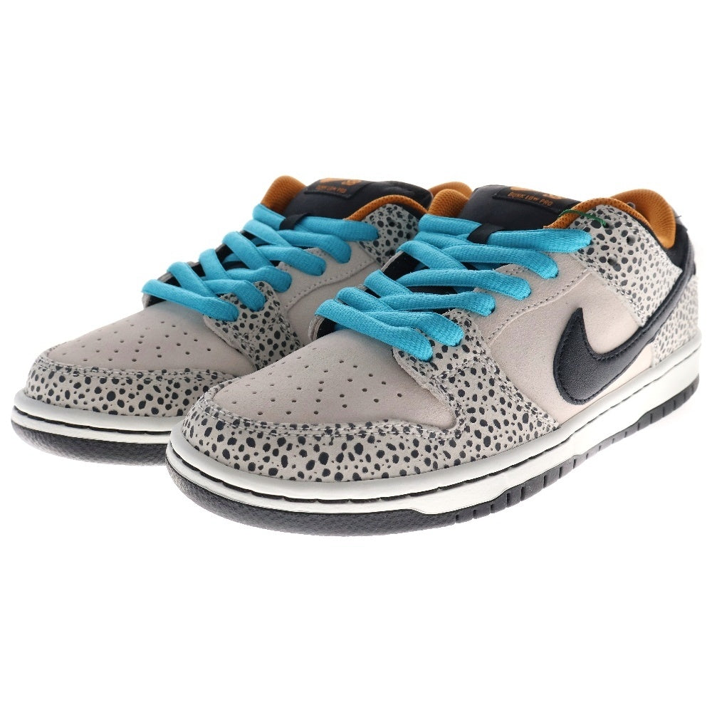 NIKE SB(ナイキエスビー) SB DUNK LOW PRO PHANTOM AND BLACK FZ1233-002 ダンク ローカットスニーカープロ エレクトリックサファリ ファントムアンドブラック US7.5/25.5cm
