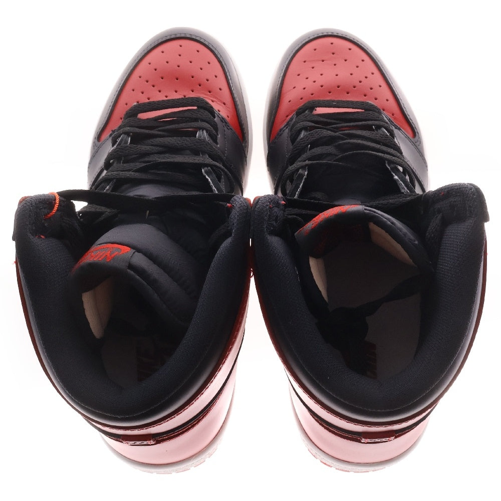NIKE(ナイキ) AIR JORDAN 1 HIGH 85 BRED 2025 HV6674-067 エアジョーダン 1 ブレッド ハイカットスニーカー US10/28cm レッド/ブラック