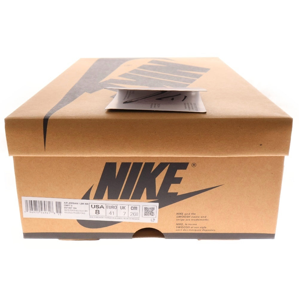 NIKE(ナイキ) AIR JORDAN 1 ZOOM CMFT DV1307-104 エア ジョーダン 1 ズーム エア コンフォート ハイカットスニーカー ライトブルー/ホワイト US8/26cm