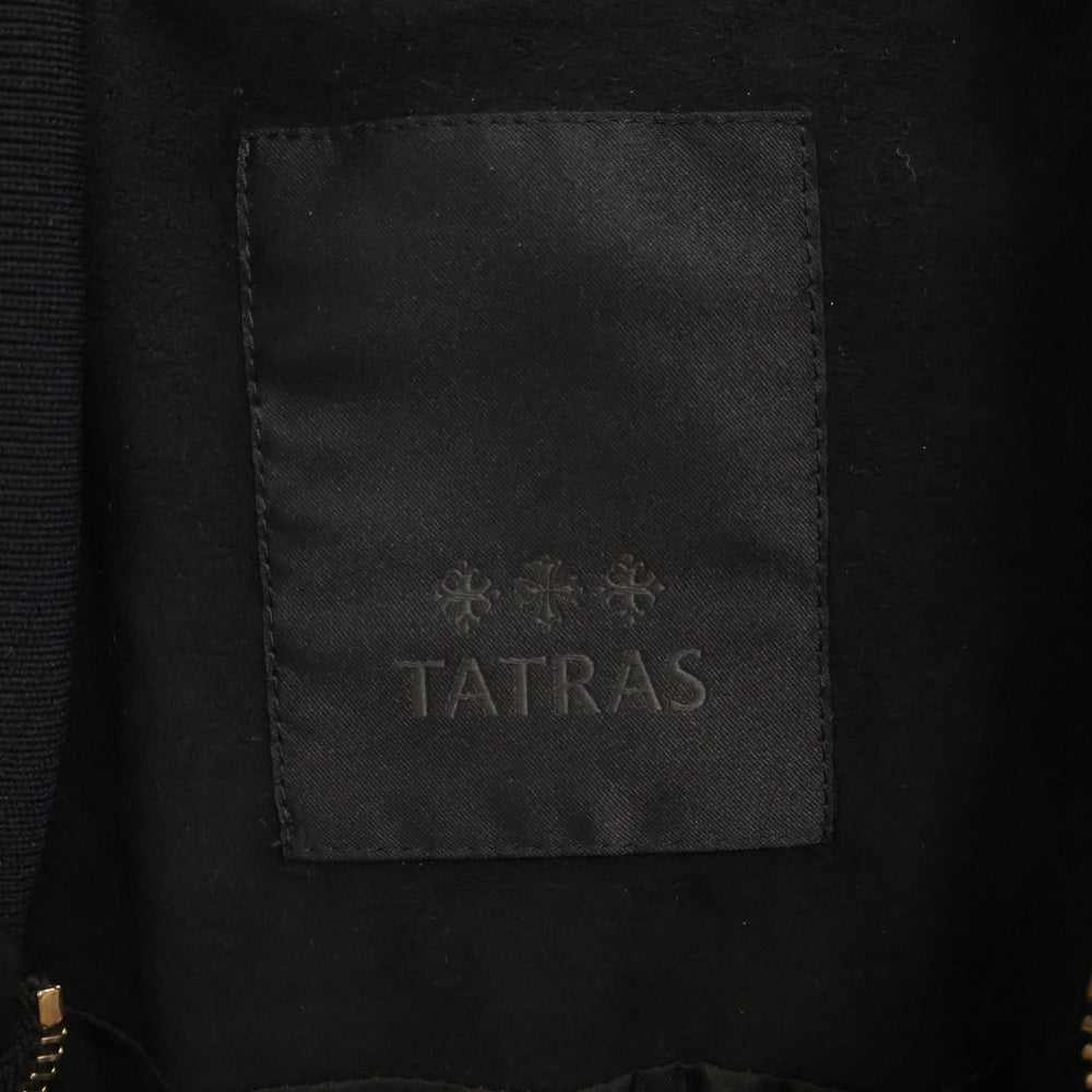 TATRAS(タトラス) JOLANDA ヨランダ スエード ブルゾンジャケット ブラック LTAT24S4005