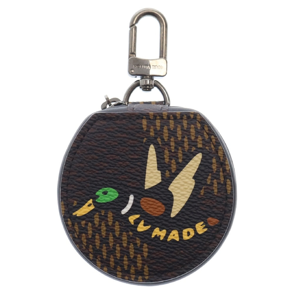 LOUIS VUITTON(ルイヴィトン) NIGO ダミエ エベヌ エテュイ イヤフォンケース ブラウン GI0494