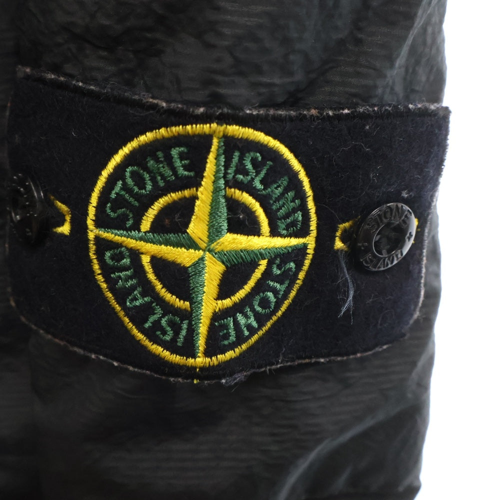 STONE ISLAND(ストーンアイランド) 20SS NYLON METAL PANTS 721532029 ナイロンカーゴパンツ ブラック